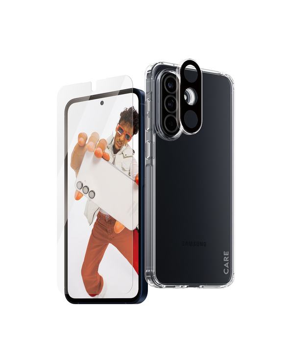 PanzerGlass CARE by  Flagship 3-in-1 Bundle Samsung Galaxy A56 5G Protection d'écran transparent 1 pièce(s)