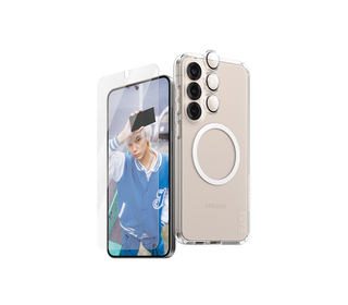 PanzerGlass CARE by  Flagship 3-in-1 Bundle Samsung Galaxy S25+ Protection d'écran transparent 1 pièce(s)