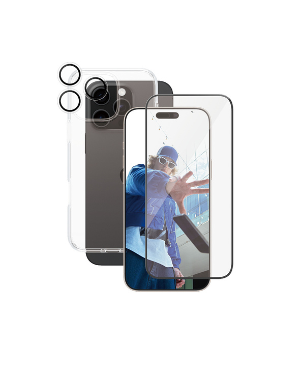 PanzerGlass CARE by  Flagship 3-in-1 Bundle iPhone 16 Pro Max Protection d'écran transparent Apple 1 pièce(s)