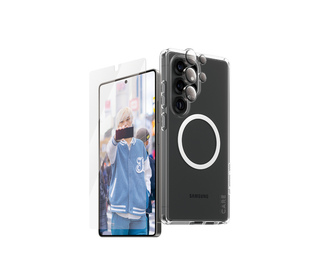 PanzerGlass CARE by  Flagship 3-in-1 Bundle Samsung Galaxy S25 Ultra Protection d'écran transparent 1 pièce(s)