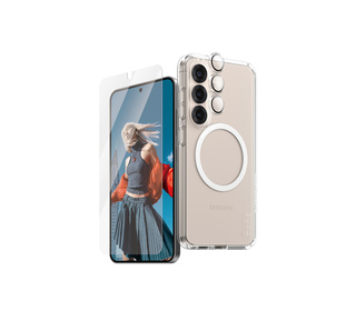 PanzerGlass CARE by  Flagship 3-in-1 Bundle Samsung Galaxy S25 Protection d'écran transparent 1 pièce(s)