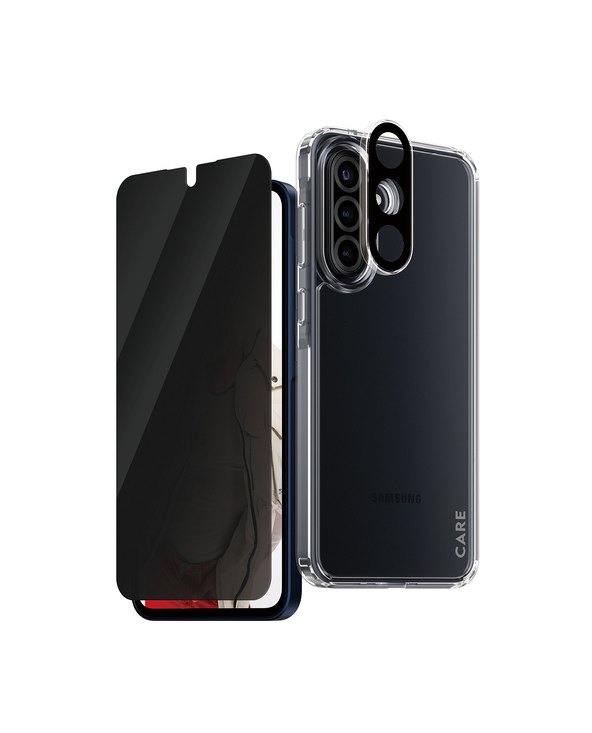 PanzerGlass CARE by  Flagship 3-in-1 Privacy Bundle Samsung Galaxy A36 5G Protection d'écran transparent 1 pièce(s)