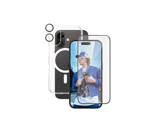 PanzerGlass CARE by  Flagship 3-in-1 Bundle iPhone 16 Protection d'écran transparent Apple 1 pièce(s)