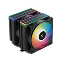 DeepCool AG620 BK ARGB V2 Carte SIM, Carte-mère Refroidisseur d'air 12 cm Noir 1 pièce(s)