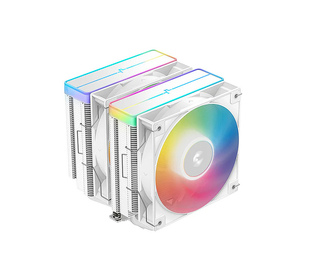 DeepCool AG620 WH ARGB V2 Carte SIM, Carte-mère Refroidisseur d'air 12 cm Blanc 1 pièce(s)