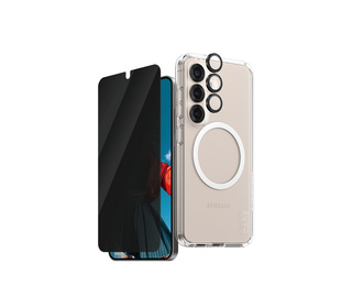 PanzerGlass CARE by  Flagship 3-in-1 Privacy Bundle Samsung Galaxy S25 Protection d'écran transparent 1 pièce(s)