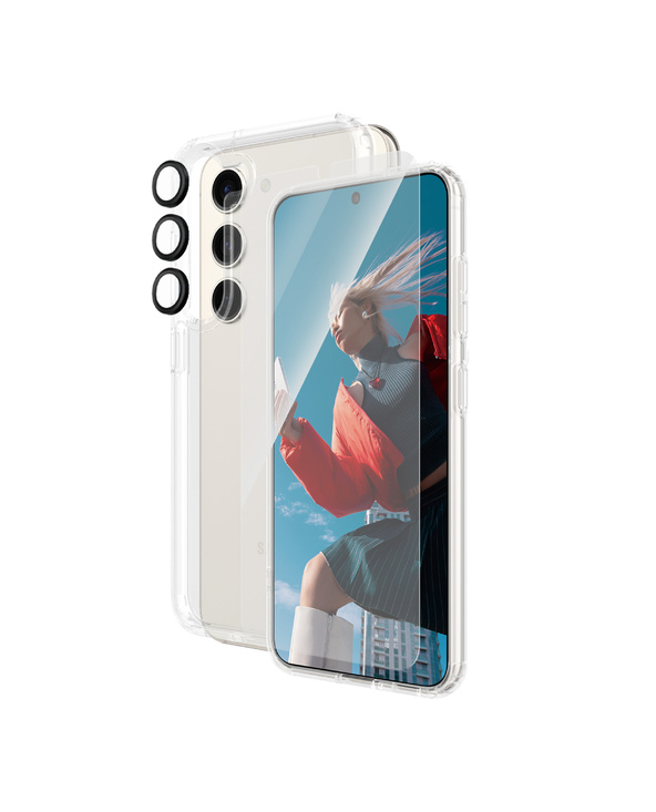 PanzerGlass  3-in-1 Pack Samsung Galaxy S24 | Ultra-Wide Fit w. EasyAligner Protection d'écran transparent 1 pièce(s)