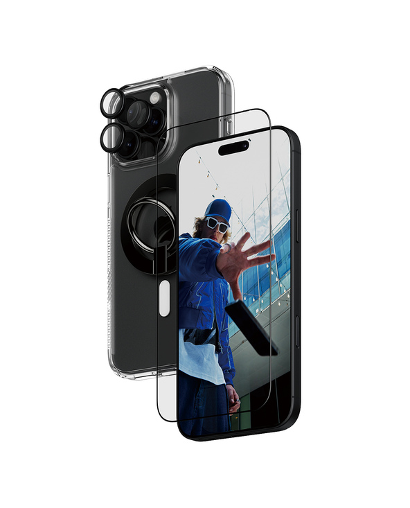 PanzerGlass  4-in-1 Protection Bundle iPhone 16 Pro Max Protection d'écran transparent Apple 1 pièce(s)