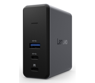 Lenovo X9 Charging GaN Dock Avec fil USB 3.2 Gen 2 (3.1 Gen 2) Type-C Gris