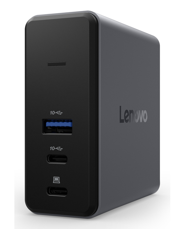 Lenovo X9 Charging GaN Dock Avec fil USB 3.2 Gen 2 (3.1 Gen 2) Type-C Gris