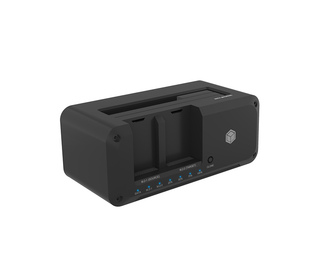 ICY BOX IB-2924MSCL-C31 Station d'accueil de disques de stockage USB 3.2 Gen 2 (3.1 Gen 2) Type-C Noir