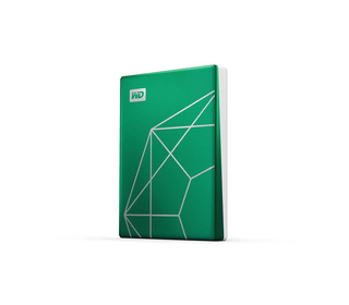 Western Digital My Passport Ultra, 20th Anniversary Edition disque dur externe 2 To 2.5" USB Type-C 3.2 Gen 1 (3.1 Gen 1) Vert