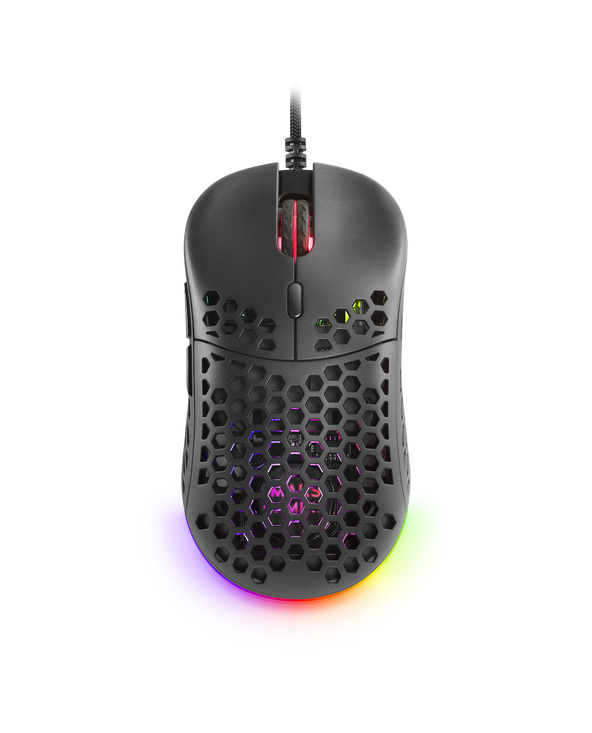 Mars Gaming MM55 souris Jouer Droitier USB Type-A Optique 12800 DPI