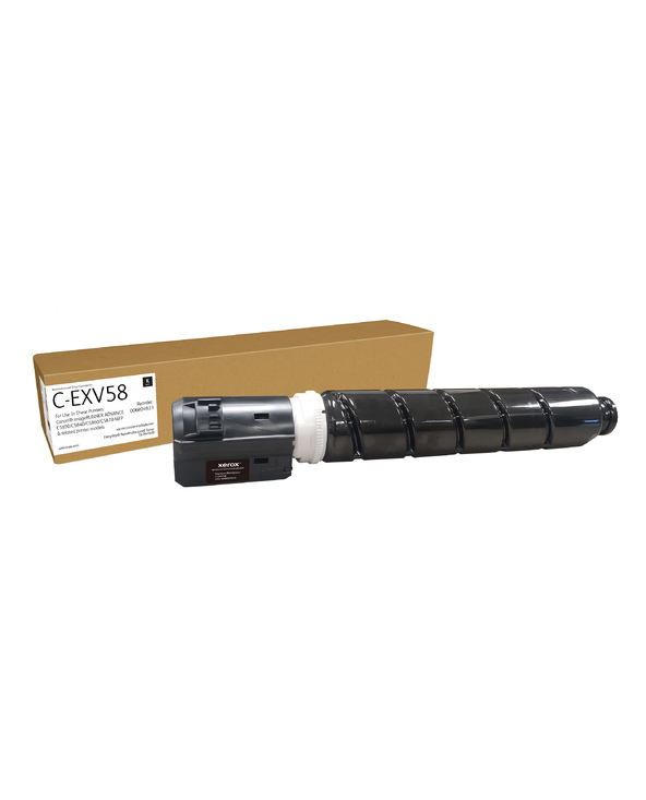 Remanufacturé Everyday Toner remanufacturé Noir Everyday de Xerox compatible avec Canon C-EXV58 (3763C002AA), Capacité standard