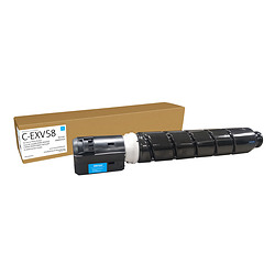 Remanufacturé Everyday Toner remanufacturé Cyan Everyday de Xerox compatible avec Canon C-EXV58 (3764C002AA), Capacité standard