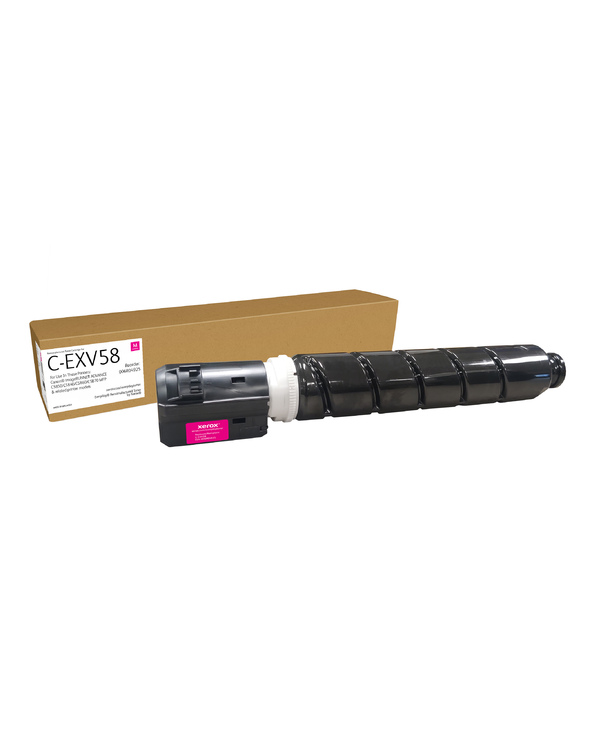 Remanufacturé Everyday Toner remanufacturé Magenta Everyday de Xerox compatible avec Canon C-EXV58 (3765C002AA), Capacité standa