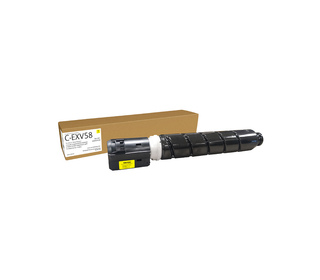Remanufacturé Everyday Toner remanufacturé Jaune Everyday de Xerox compatible avec Canon C-EXV58 (3766C002AA), Capacité standard