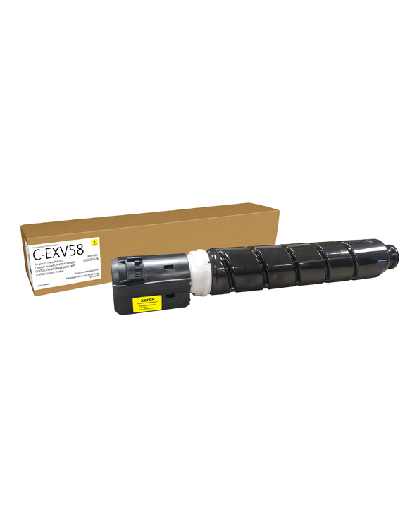 Remanufacturé Everyday Toner remanufacturé Jaune Everyday de Xerox compatible avec Canon C-EXV58 (3766C002AA), Capacité standard