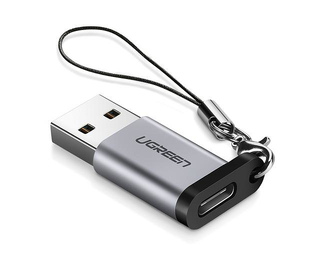 Ugreen 50533 changeur de genre de câble USB A USB C Argent