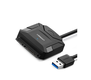 Ugreen 20611 changeur de genre de câble USB 3.0 SATA III Noir