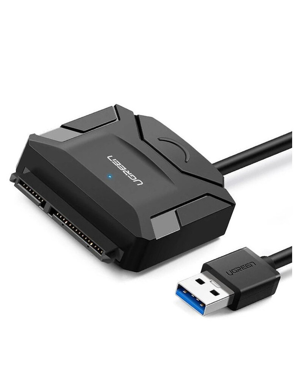 Ugreen 20611 changeur de genre de câble USB 3.0 SATA III Noir