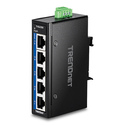 Trendnet TI-GLC50 commutateur réseau Non-géré Gigabit Ethernet (10/100/1000) Noir