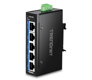 Trendnet TI-GLC50 commutateur réseau Non-géré Gigabit Ethernet (10/100/1000) Noir
