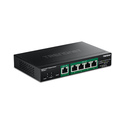 Trendnet TPE-B541 commutateur réseau Géré Gigabit Ethernet (10/100/1000) Connexion Ethernet, supportant l'alimentation via ce po