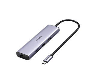 Ugreen 60515 station d'accueil Avec fil USB 3.2 Gen 1 (3.1 Gen 1) Type-C Gris