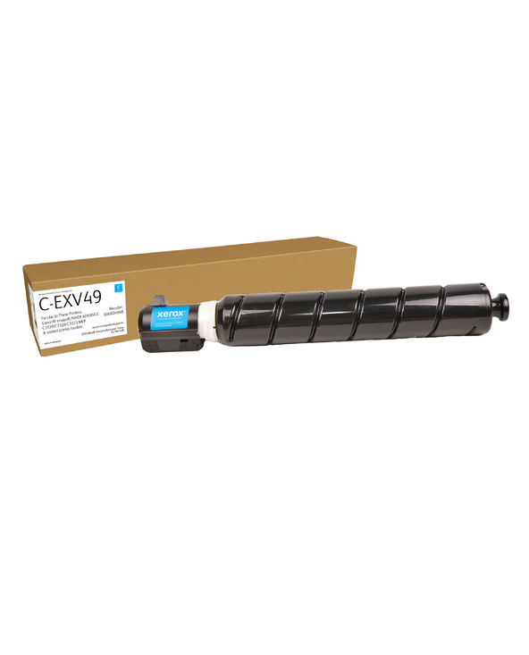 Remanufacturé Everyday Toner remanufacturé Cyan Everyday de Xerox compatible avec Canon C-EXV49 (8525B002), Capacité standard