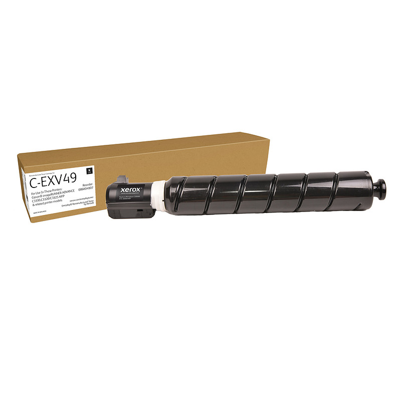 Remanufacturé Everyday Toner remanufacturé Noir Everyday de Xerox compatible avec Canon C-EXV49 (8524B002), Capacité standard
