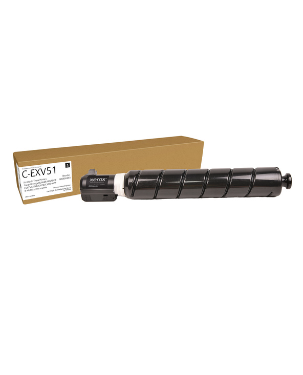Remanufacturé Everyday Toner remanufacturé Noir Everyday de Xerox compatible avec Canon C-EXV51 (0481C002), Capacité standard