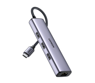 Ugreen 60600 station d'accueil Avec fil Thunderbolt 3 Gris