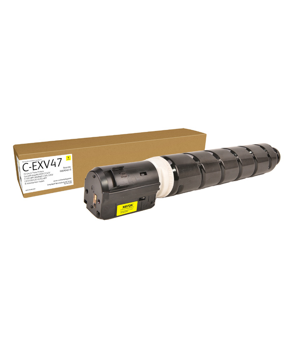 Remanufacturé Everyday Toner remanufacturé Jaune Everyday de Xerox compatible avec Canon C-EXV47 (8519B002), Capacité standard