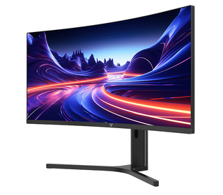 V7 MONITEUR INCURVÉ V7 L340WQ-HAS 34 PO D’ESPACE DE VISIONNAGE - WQHD - 3440 X 1440 - RÉGLABLE EN HAUTEUR 34" LED UltraWide Quad