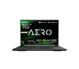 GIGABYTE AERO X16 2WH ORDINATEUR PORTABLE GAMING – 16“, 165HZ WQXGA, RYZEN AI 9 HX 370, NVIDIA RTX 5070, 32GO DDR5 5200MHZ, SSD 
