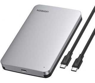 Ugreen 70499 Boîtier de disques de stockage Boîtier disque dur/SSD Gris 2.5/3.5"