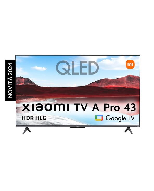 Xiaomi TV A Pro 43'' 109,2 cm (43") 4K Ultra HD Smart TV Wifi Gris, Titane