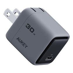 AUKEY Comet Mini Écouteurs, Ordinateur portable, Smartphone, Tablette Gris Secteur Charge rapide Intérieure