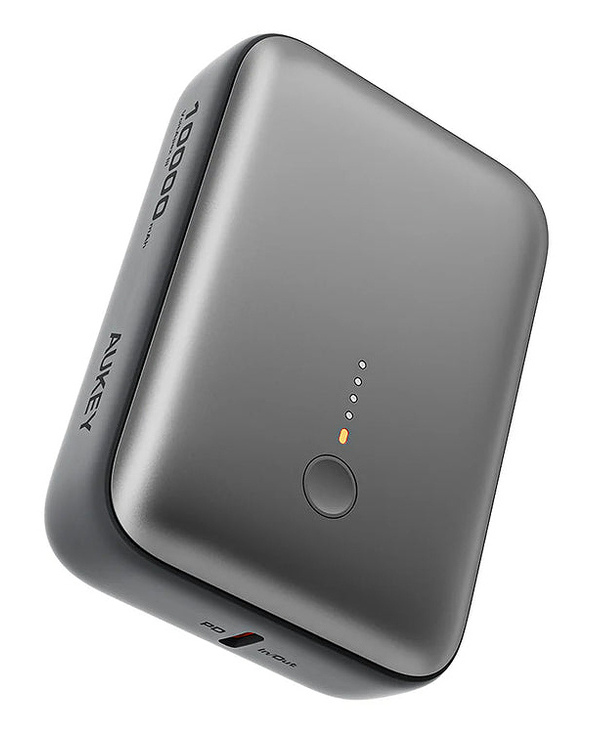 AUKEY 157000 banque d'alimentation électrique 10000 mAh Gris
