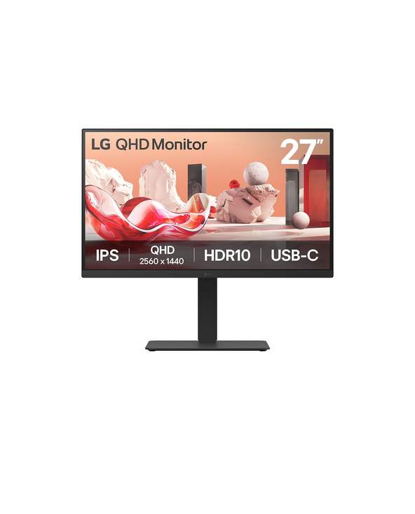 LG 27BA75QB-B.AEU 27" LED Wide Quad HD 5 ms Noir