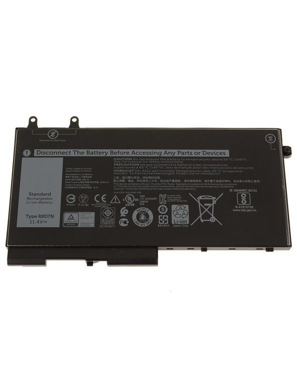 DLH Batterie Li-Pol 11.4V 3500mAh 40Wh - R8D7N / 0R8D7N / W8GMW / 49HG8 / TNT6H