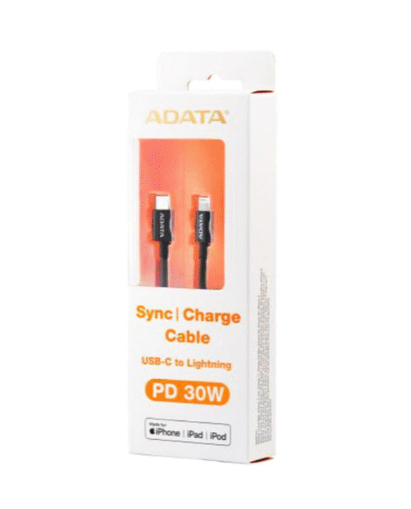 ADATA AMFICPL-1M-CBK câble Lightning Noir