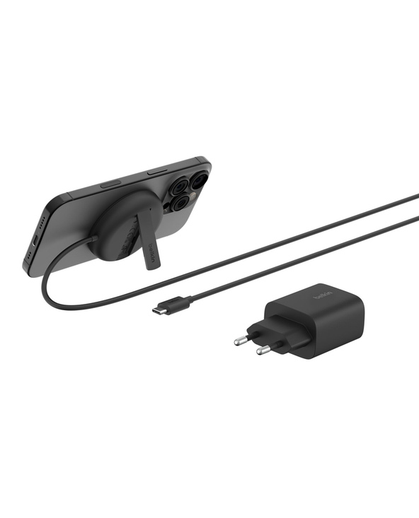 Belkin WIA011KQBK chargeur d'appareils mobiles Casque, Smartphone Noir USB Recharge sans fil Charge rapide Intérieure