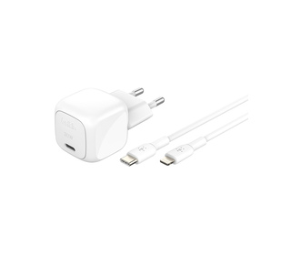 Belkin WCA008KQ1MWH-B5 chargeur d'appareils mobiles Universel Blanc Secteur Charge rapide Intérieure