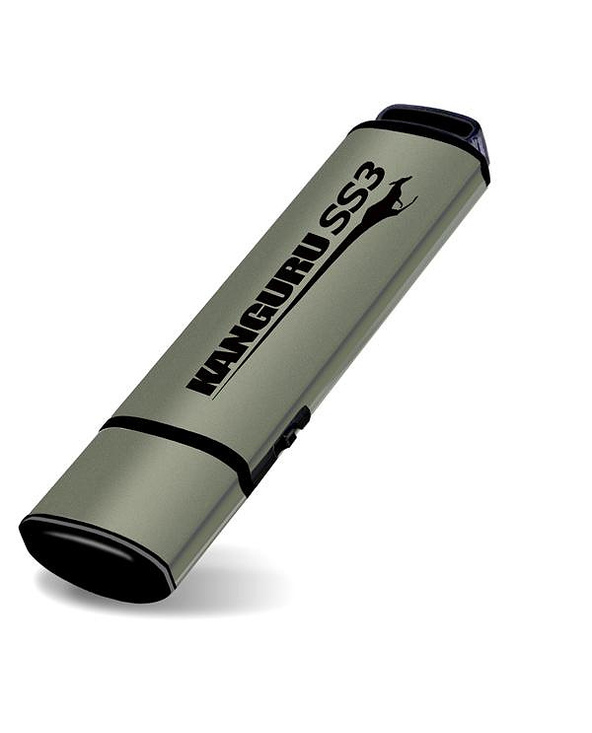 iStorage Kanguru 64GB SS3 USB3.0 lecteur USB flash 64 Go USB Type-A 3.2 Gen 1 (3.1 Gen 1) Aluminium