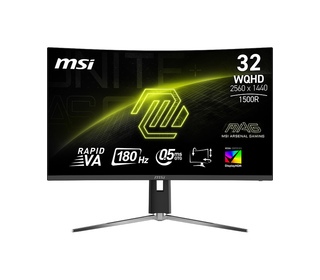 MSI MAG 32CQ6PF 31.5" Wide Quad HD 0,5 ms Noir