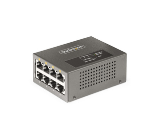 StarTech.com Injecteur PoE++ Multi-Gigabit à 4 Ports, Ethernet 5/2.5/1G (NBASE-T), PoE/PoE+/PoE++ (802.3af/802.3at/802.3bt), Pui