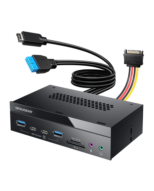 GRAUGEAR G-MP03CR-AU hub & concentrateur 10000 Mbit/s