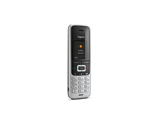 Gigaset Premium 100 Téléphone DECT Identification de l'appelant Noir, Argent